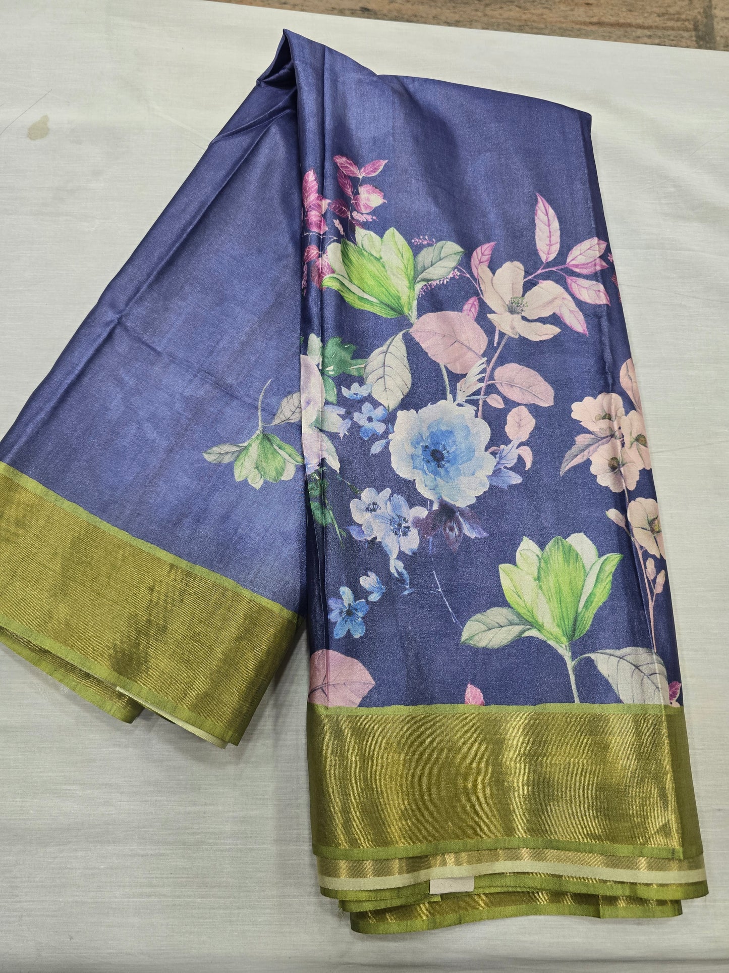 Tussar Digital Printed Sarees