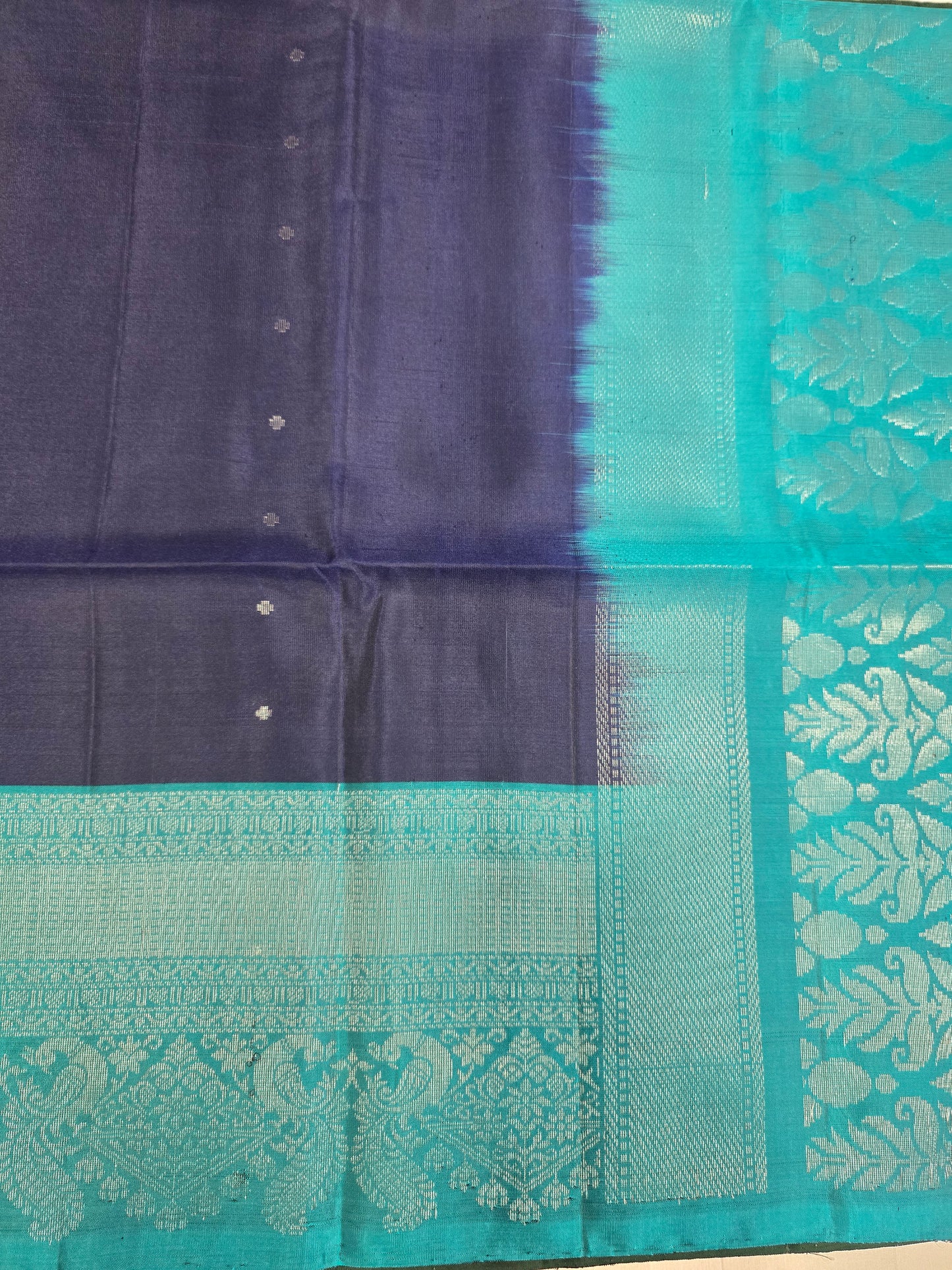 Soft Silk With Turning Boarder