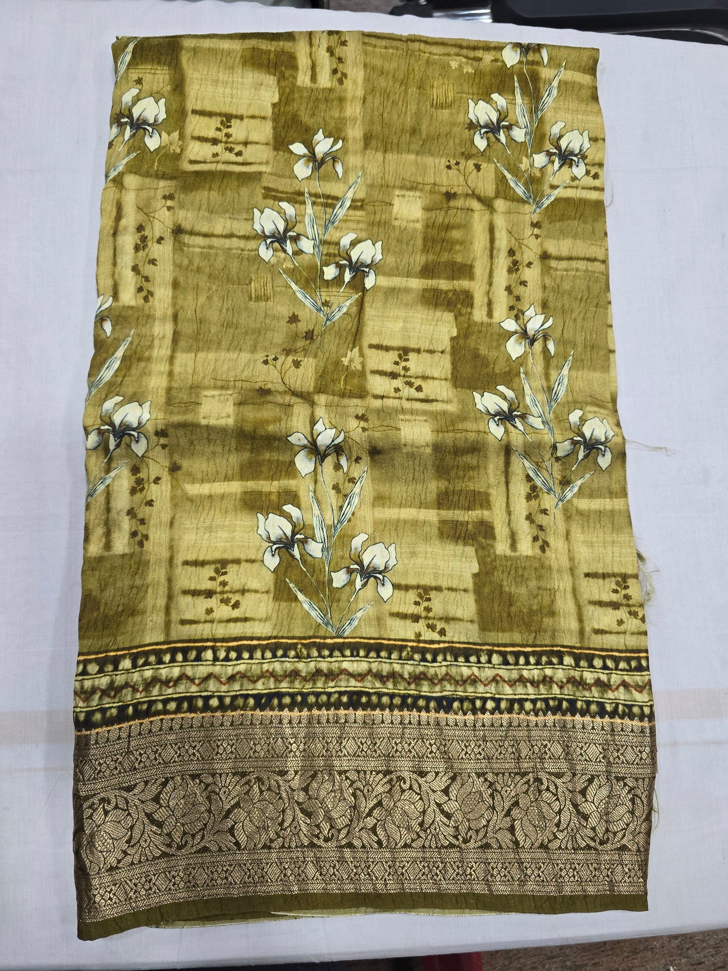 Raw Mango Digital Prints Saree