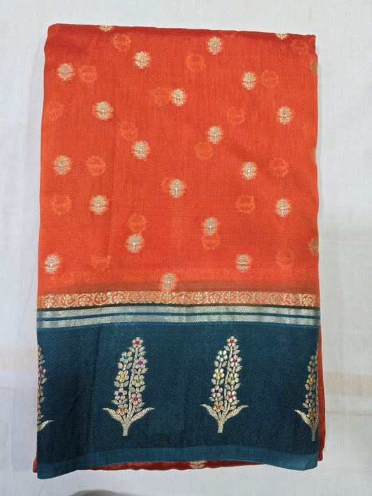 Raw Mango Saree