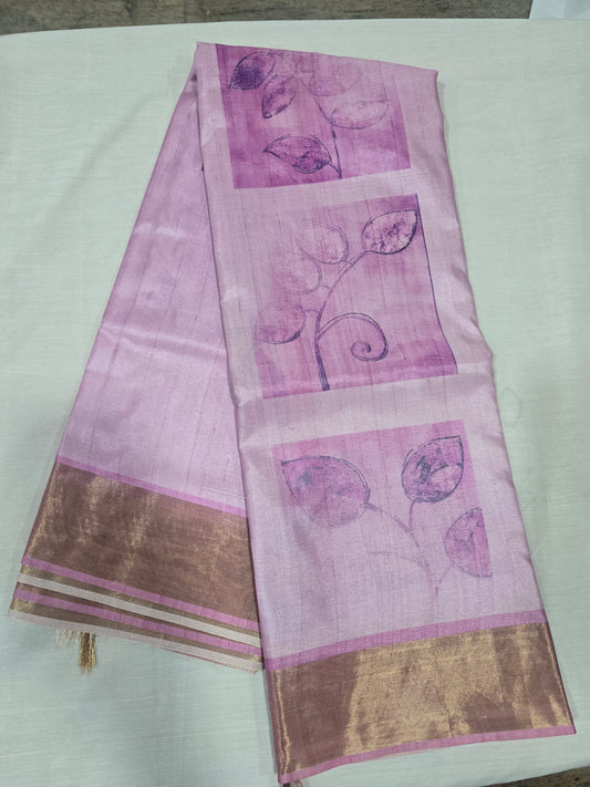 Tussar Digital Printed Sarees