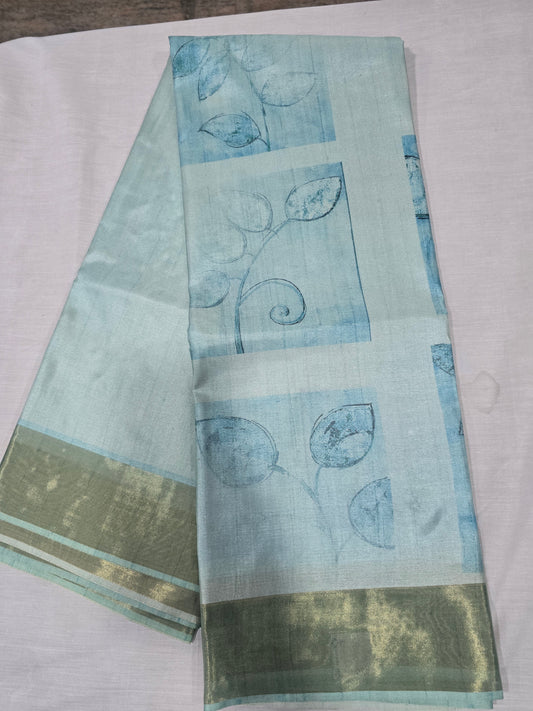 Tussar Digital Printed Sarees