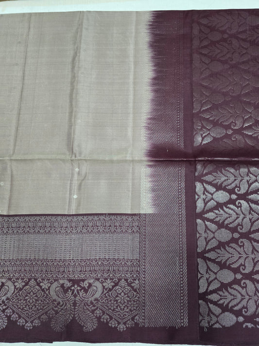 Soft Silk With Turning Boarder
