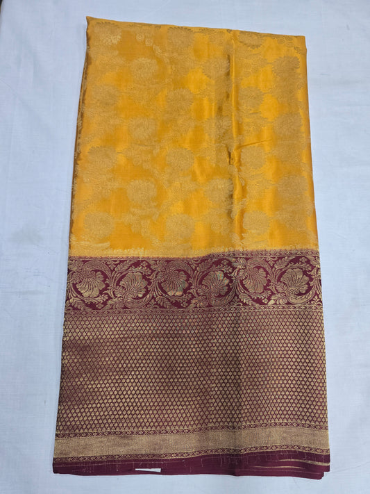 Pure Mysore Silk With Rich Pallu