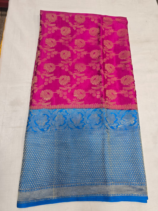 Pure Mysore Silk With Rich Pallu