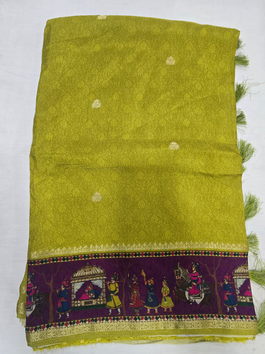 Pure Crape Digital Printed Sarees