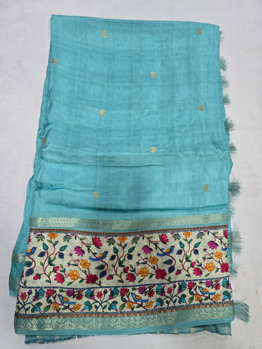 Pure Crape Digital Printed Sarees